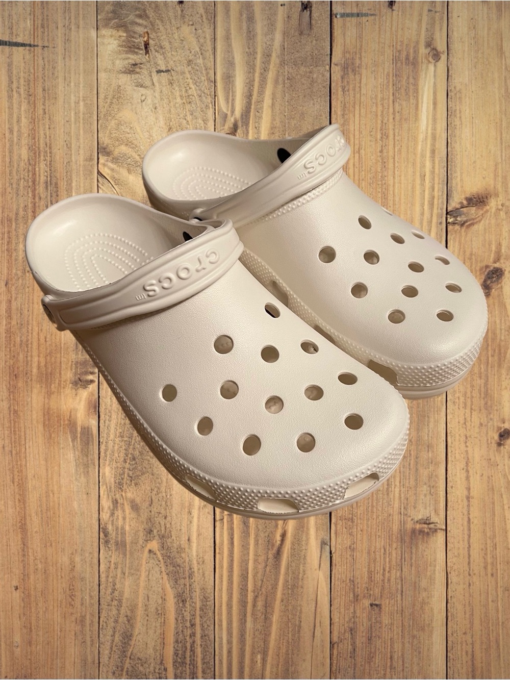 New with out Tags White Crocs Classic Clogs Size 11 Men 13 Women